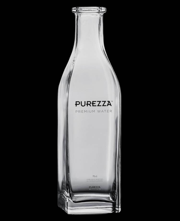 Thoreau Clear glassflaske fra Purezza
