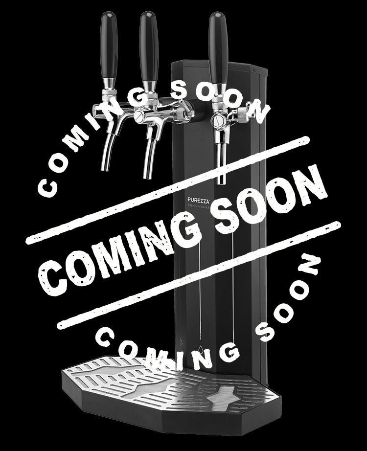 Stella Tower fra Purezza – eksklusivt tappetårn med mekaniske tappekraner til restaurant